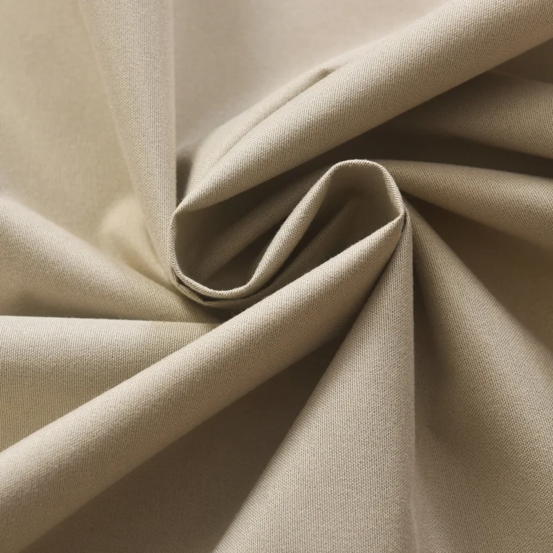 2pcs 100% Blackout Solid Color Curtains – Light Weight Premium Thermal Insulated Light Blocking Drapes for Bedroom, Living Room - Image 2