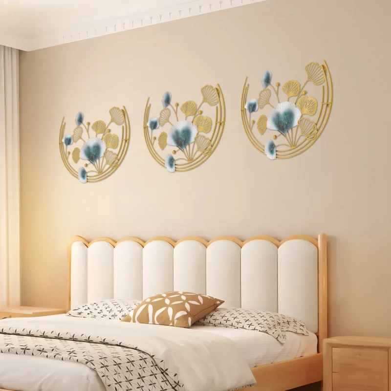 Rust-Proof Wall Art Decor Simple Installation Decorative Wall Sculpture Easy to Clean for Living Rooms/Bedrooms/Kitchens - Image 4