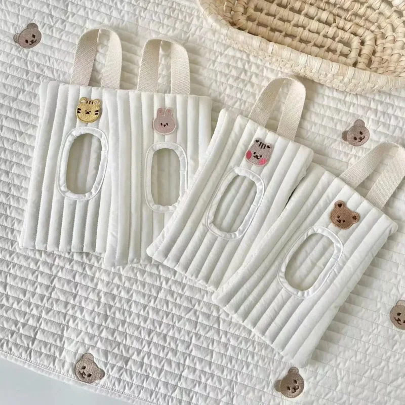 Animal Flip Cover Tissue Box Wet Wipes Case Car Hanging Bag Paper Holder Storage Removable Napkin Storage Hanging Box - Image 3