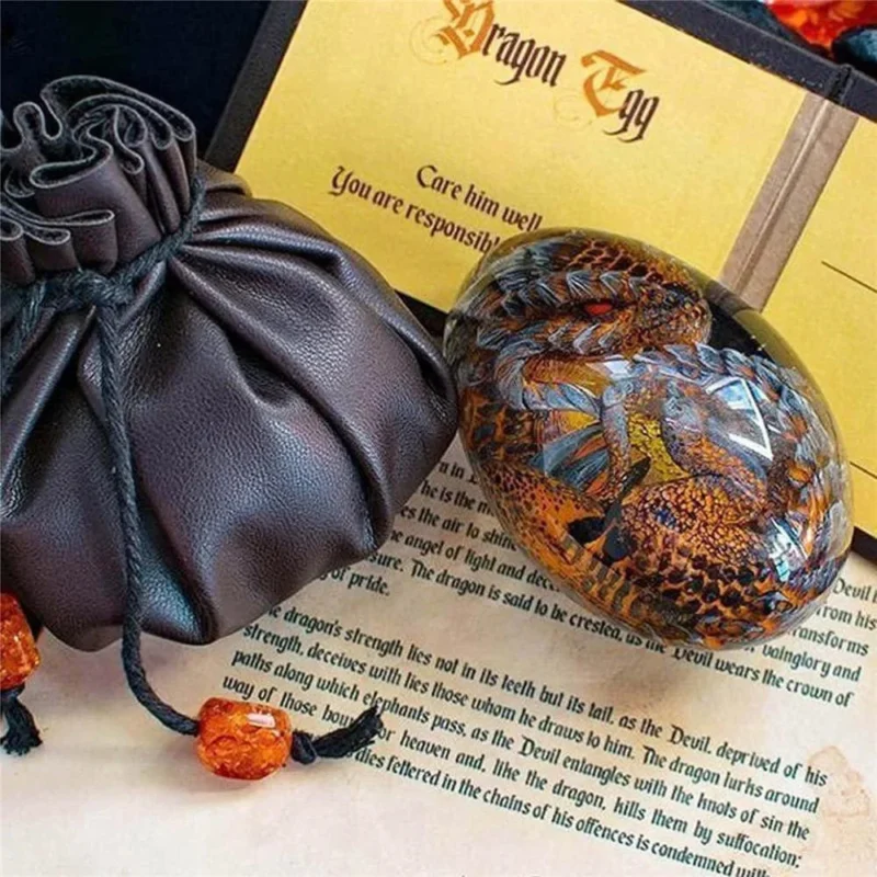 Dinosaur Egg Resin Statue Garden Decoration Lava Dragon Crafts Sculpture Desktop Ornament Collection Home Office Decor NEW - Image 5