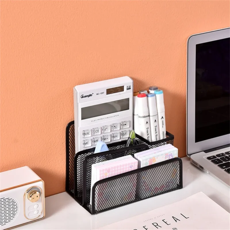 Office Storage Rack File Organizer Letter Sorter Desk Mail Business Document Tray Office File Holder School Supplies - Image 3