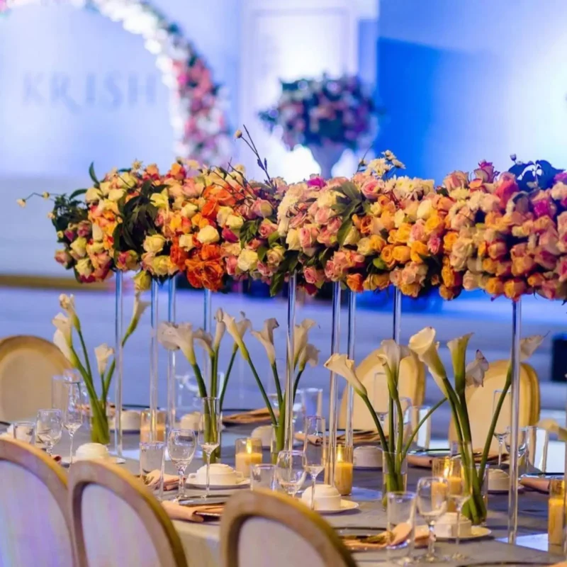 Acrylic Centerpieces for Tables Flower Stand for Wedding Party Table Centerpieces wedding decoration - Image 4