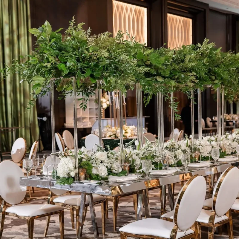 Acrylic Centerpieces for Tables Flower Stand for Wedding Party Table Centerpieces wedding decoration - Image 3